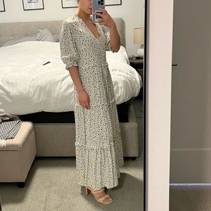 Nobody’s Child white maxi dress XS
